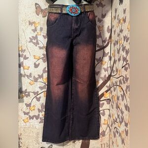 💜👖 Purple Ombre Flared Jeans 💜